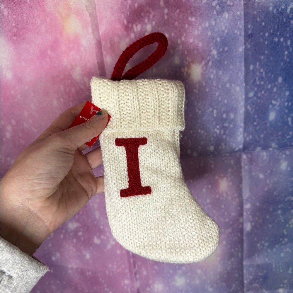 New I initial mini stocking 🛍